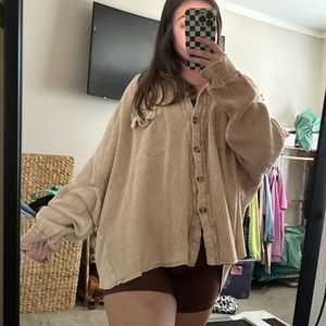 Free People Scout one jacket size large